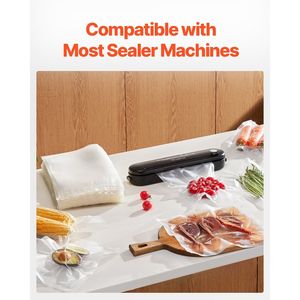 200 Sacchetti Sottovuoto Durevoli per Alimenti 8 x 12 Pollici, Senza BPA, per Congelatore e Conservazione - Product Image 6