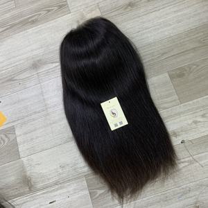 Cabello Humano Vietnamita al por Mayor con Cierre de Encaje HD, Cabello Liso, Cabello Vietnamita Virgen, Negro Natural, Pelucas Suizas - Product Image 4