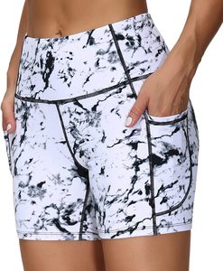 Shorts Deportivos de Compresión para Mujer, Transpirables, para Gimnasio, Yoga, Cintura Alta, Sin Costuras, con Estampado por Sublimación de Alta Calidad - Product Image 2