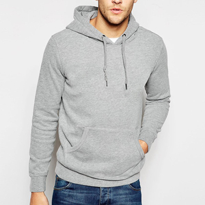 Sudadera de forro polar de manga larga para invierno con capucha y logotipo personalizado, sudaderas de forro polar de corte regular para hombre - Product Image 1