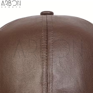 With Best Supplier Good Selling Made In Pakistan In Wholesale Price Adults Wear Street Wear Fashion Sports Leather Caps - Product Image 5