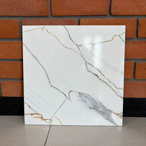 Serie Digital de Baldosas de Piso Rústicas Antideslizantes en Gris Beige Brillante de 300x300mm, Resistentes al Desgaste, Baldosas de Cerámica Esmaltada para Interiores - Product Image 1