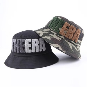 Casquette de pêcheur décontractée personnalisée de haute qualité, motif camouflage, broderie, chapeau bob tendance pour la pêche, les sports et les activités de plein air - Product Image 1