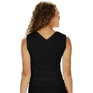 Wholesale Women Round Neck Shell With Solid Racer Back Top & <b>Elastic</b> Waist A line <b>Skirt</b> Cheerleading Uniforms - Product Image 6