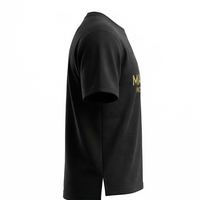 T-shirt court pour homme, coupe oversize, style streetwear, ourlet brut, en coton, personnalisable, tendance, vêtement décontracté d'été
