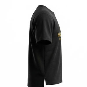 Camiseta Corta para Mujer, Estilo Urbano, Corte Recto, Bajo sin Rematar, Algodón, Impresión Personalizada, Ropa Casual de Verano a la Moda - Product Image 4