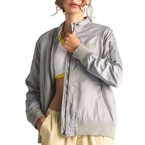 Customized Made High Quality Women's Satin Jacket Latest Fashionable Stylish Design Women Satin Jacket - Product Image 6