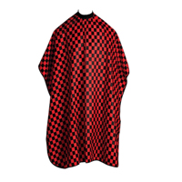 Cape de Barbier Professionnelle de Haute Qualité en Polyester et Nylon pour Sublimation – Tablier de Coiffure Élégant pour Salons de Coiffure