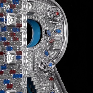 Compre en Línea en India un Colgante de Moissanita de Lujo para Hombre, Estilo Hip Hop, Plata de Ley 925, Estilo Rapper, para Fiestas y Eventos - Product Image 2