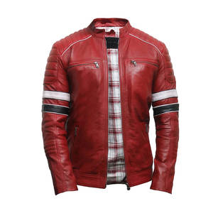 Chaquetas de Cuero para Hombre de Alta Calidad a Precio de Mayoreo, Chaquetas de Cuero Casuales Antiarrugas y Elegantes para Hombre - Product Image 5