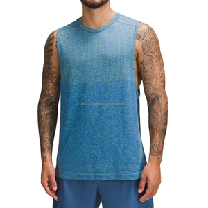 Vente en gros de débardeurs de sport pour hommes de haute qualité, nouveaux, pour le basketball, la remise en forme, couleur unie, compression sans manches - Product Image 1