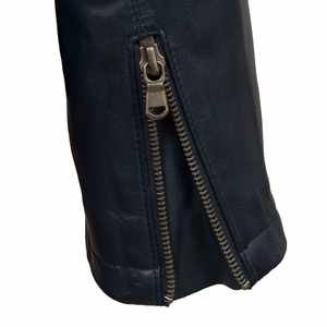 Chaqueta Bomber Personalizada, Chaqueta de Cuero para Hombre, Chaqueta de Cuero al por Mayor, Chaqueta Racer para Mujer - Product Image 5