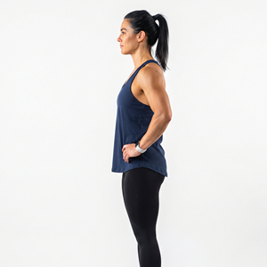 Débardeur sans manches pour femmes, idéal pour la gym, le fitness, la course et l'entraînement, respirant, extensible, vêtements de sport, logo personnalisé, pour femmes - Product Image 3