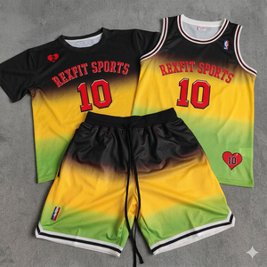 Tenue d'entraînement et de match respirante, fourniture OEM, maillots de football de haute qualité, ensemble uniforme de football ajusté - Product Image 1