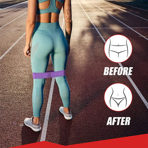 Bandes de Résistance Réglables pour Fessiers – Ensemble d'Exercices de Gymnastique avec Logo Personnalisé – Tissu Haute Élasticité pour Yoga, Fitness et Étirements - Product Image 2