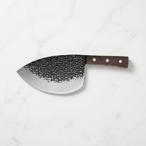 Custom Handmade Forged Carbon Steel Fish Cleaver <b>Knife</b> Wood Handle Leather Sheath 8in 3.0mm Thick Blade Extra <b>Sharp</b> Modern - Product Image 5
