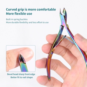 Coupe-ongles professionnel en acier inoxydable avec une lame de coupe précise et tranchante pour les ongles des doigts et des orteils - Product Image 6