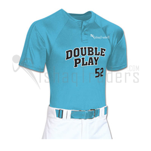 Maillot de baseball personnalisé vert unisexe 100% polyester respirant pour adulte, impression par sublimation - Product Image 5