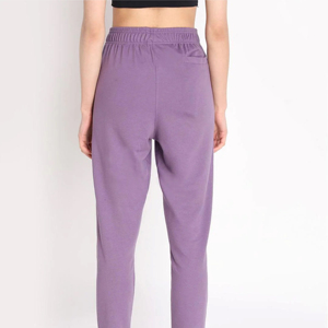 <b>Women</b> Fleece Printed Pants Cotton Polyester Streetwear <b>Joggers</b> with Side Pockets Breathable Quick Dry New Arrival OEM Wholesale - Product Image 4