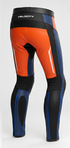 Pantalones de Motociclismo de Cuero para Hombre, con Protección Blindada, Certificación CE, Estilo Profesional, Alta Visibilidad y Protección Contra Pinchazos - Product Image 5