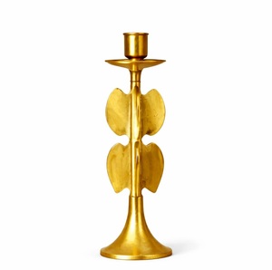 Luxury <b>Twisted</b> Stem <b>Candle</b> Holder Gold Metal Decorative <b>Candle</b> Stand Modern Elegant Tabletop Accent Wedding Centerpiece Premium - Product Image 4