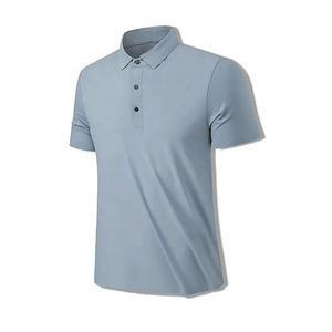 Polo d'été léger pour homme à manches courtes, décontracté, pour le golf, anti-humidité, respirant, vêtement de sport actif, haut confortable - Product Image 1