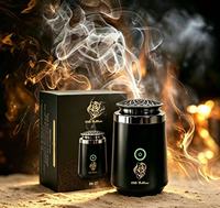 Brûleur d'encens électronique OUD, diffuseur d'aromathérapie transfrontalier à chargement USB, parfum du Moyen-Orient