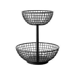 Cesta de Alambre Metálico para Decoración de Mesa de Cocina y Sala de Estar, Cesta de Almacenamiento, Tamaño y Forma Personalizables - Product Image 4