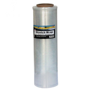 Rouleaux de film étirable pré-étiré BULL LLDPE, film étirable pré-étiré, film d'emballage pour palettes, résistant à l'humidité, souple, transparent - Product Image 1