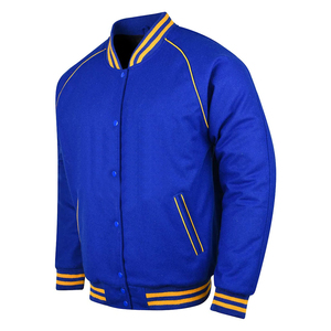 Superior Quality Wool Fabric Made Baseball Varsity <b>Jackets</b> Hip Hop Party Wear Long Sleeve Regular Fit Varsity Outerwear <b>Jacket</b> - Product Image 3