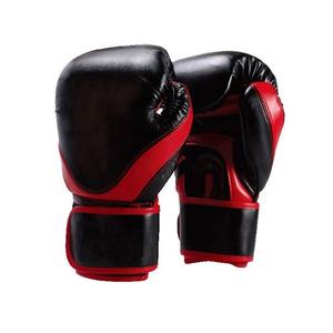 DAWNFROCE FIGHT GEARS Gants de boxe en cuir PU Noir Vert Motif Ondes Sonores Anti-humidité Fermeture Velcro au poignet - Product Image 2