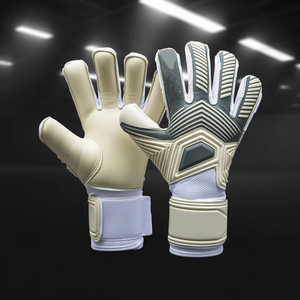Gants de gardien de but sportifs de haute qualité, respirants, en cuir, unisexes, légers, pour football/soccer, gants élégants de fabrication supérieure - Product Image 5