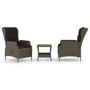 Set Lounge da Giardino Marrone e Nero - Product Image 2