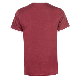 Camiseta de Manga Corta para Hombre, 100% Algodón, Diseño Sólido Regular, Logotipo Personalizado, Tejido de Punto Transpirable, Lona de Alta Calidad - Product Image 3