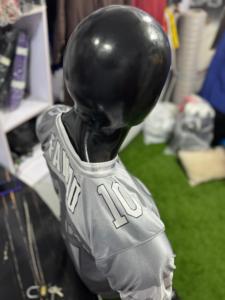 Camiseta de Fútbol Personalizable para Hombre, 100% Poliéster, Anti-UV, Transpirable, de Secado Rápido, Talla Grande, Logotipo Frontal Personalizado, Jugador Personalizado - Product Image 6