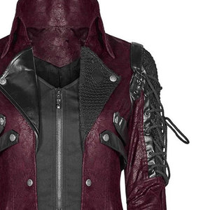 Chaqueta Larga de Cuero Estilo Gótico Steampunk para Hombre, Disfraz de Cosplay para Halloween 2026, Superventas - Product Image 5