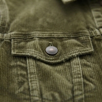 Blouson bomber court tendance pour femme, veste décontractée légère en velours côtelé avec fermeture éclair sur le devant, idéal pour le printemps, l'automne et le quotidien.