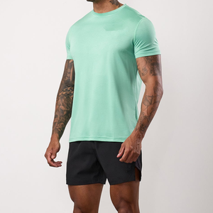 Camiseta de Algodón de Primera Calidad para Hombre, Talla Grande, con Estampado Personalizado, Tejido de Punto, Mangas Cortas, Transpirable y Anti-Pilling - Product Image 1