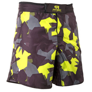 Pantalones Cortos de MMA para Hombre, Hechos en Fábrica, de Alta Resistencia, Cómodos para Entrenamiento Atlético, Ligeros y con Movimiento Completo - Product Image 1