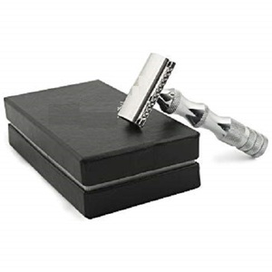 Hot Sale Men's Double Edge Safety Razor with Long Handle Wholesale Price Stainless Steel <b>Blade</b> Disposable for <b>Barbers</b> - Product Image 3