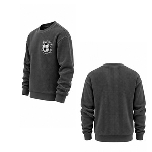 Sweat-shirt en tricot gaufré personnalisé pour hommes, fabricant de vêtements en gros - Product Image 4