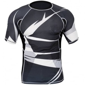 Compression wear Shirt Lightweight Breathable Compression Top with Anti-Bacterial and UV Protection for Training - Product Image 3