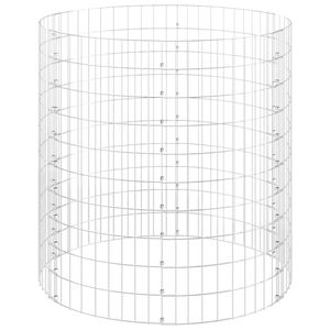 Poste de Gabión Circular de Acero Galvanizado de 39.4"x39.4" para Construcciones de Jardín - Product Image 3