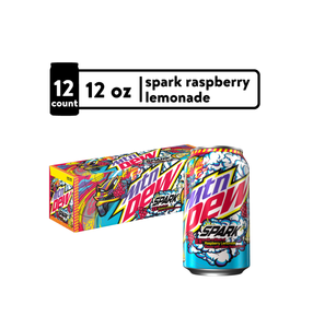 Refresco Premium Mountain Dew Spark Sabor Frambuesa y Limón - Stock al por Mayor para Gasolineras y Venta en Línea - Product Image 2