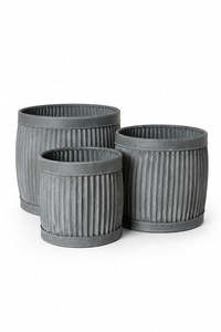 Wholesale Price High Quality Decorative Metal Iron Galvanized Planters Pots Antique Galvanized Durable Design Planter <b>Box</b> - Product Image 1