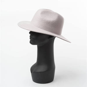 Chapeau Fedora en polyester tendance pour femmes et hommes, style classique, décontracté, à large bord, chapeau jazz - Product Image 5