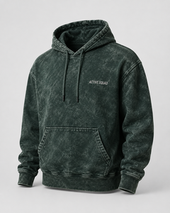 Sudadera con Capucha Oversize Active Squad para Hombre, Algodón French Terry, Casual, Otoño, Rojo Granate, Diseño con Bolsillos, Venta al por Mayor - Product Image 5