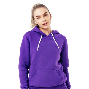 Otoño invierno mujer chándales lisos casual de dos piezas sudaderas con capucha y pantalones Conjunto Polar personalizado chándal en blanco para mujer personalizado - Product Image 5