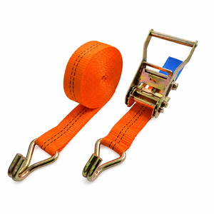Correa de Amarre de Carga Personalizada de 1.5 Pulgadas con Ganchos Dobles en J, Cinta de Poliéster Resistente, Capacidad de Carga de Trabajo de 1500 kg - Product Image 5