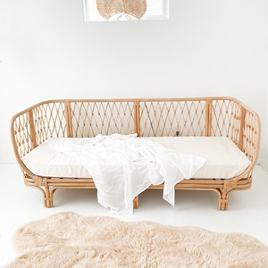 Sofás de mediados de siglo, sillones modernos, precio directo de fabricante, muebles de ratán natural - Product Image 3